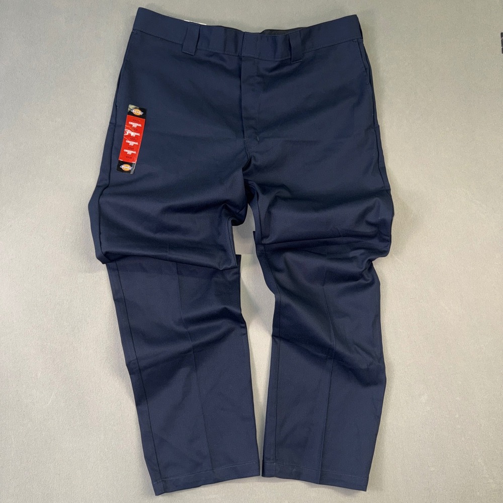 Dickies 874 Flex Original Fit Navy Blue Work Pants 42x32 NWT